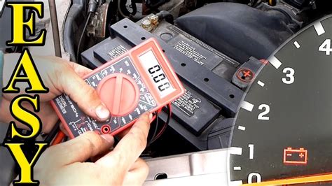 How to Check a Car Battery .